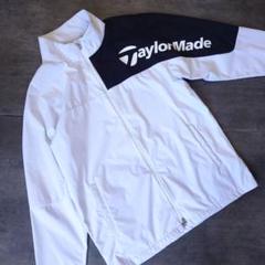 極美品 TaylorMade ダブルレイヤー ウィンドジャケット モノトーン