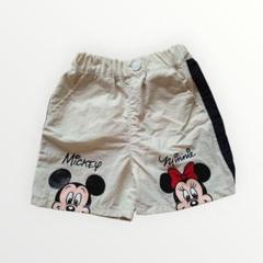 ディズニー　ショートパンツ　しまむら　バースデイ　80