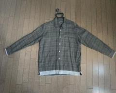 GOODENOUGH チェック柄長袖シャツ グレー系 GOODENOUGH チェック柄 長袖シャツ