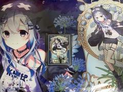 ミッドナイトブルー ホロライブ スリーブ プレイマット フブキ