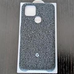 新品未使用　Google Pixel 4a (5G) 純正ファブリックケース 黒