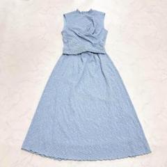 セルフォード✳︎ジャガードカットソー　ノースリーブ　セットアップ　スカート
