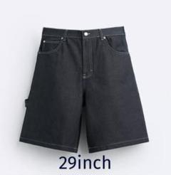ZARA ポケット カーペンター バミューダパンツ 29インチ 24ssジョーツ