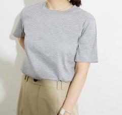 汗ジミ防止 ナノシア ハーフスリーブT グレーのサムネイル