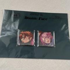 三毛縞斑 アルバム 缶バッジ あんスタ Double Face アルバム 特典缶バッジ 三毛縞斑 桜河