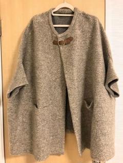 ❗️新品未使用❗️ビアズリー  BEARDSLEY フードポンチョコート　黒 今治タオル ポンチョ BEARDSLEY(ビアズリー)の「フードポンチョ