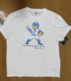 本場LAドジャースRALPH LAUREN 限定Tシャツ Lサイズ　新品タグ付き 本場LAドジャースRALPH LAUREN 限定Tシャツ Lサイズ 新品タグ
