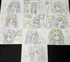 甘露寺蜜璃　原画ポスター　ポストカードつき 甘露寺蜜璃 展示原画ポストカードセット - メルカリ