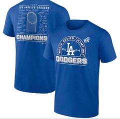MLB公式ワールドシリーズ優勝記念 LAドジャース チャンピオンTシャツ