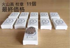 映画 火山高 校章 ピンバッチ 11個セット 未使用