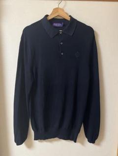 【未使用】POLO RALPH LAUREN ダークブルー セーター M POLO RALPH LAUREN（ニット/セーター ・ ブルー・ネイビー/青色