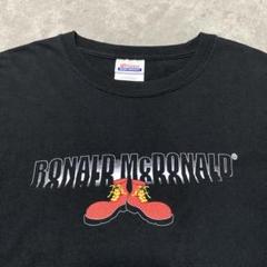 90s 00s Ronald McDonald プロモ Tシャツ 黒 XL 90s 00s Ronald McDonald プロモ Tシャツ 黒 XL - メルカリ