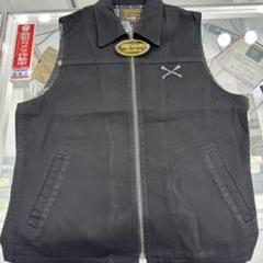 【激レア】バンソン レザーベストビンテージ サイドレース TALONZIP 36 激レア】バンソン レザーベストビンテージ サイドレース