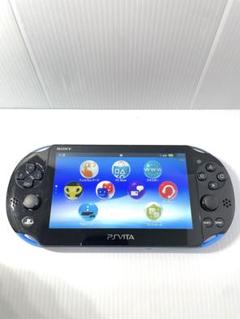 PlayStation Vita 本体 PCH-2000 ブルー×ブラック