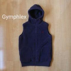 Gymphlex ボアジップアップフード付きベスト