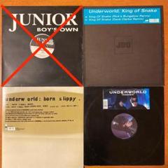 希少盤】UNDERWORLD（アンダーワールド）レコード3枚セット