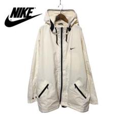 【NIKE】90s ビッグサイズ スウォッシュ刺繍 ナイロンジャケット