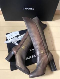 激レア 激安 CHANELシャネル COCOマーク ゴールド金具 ロング