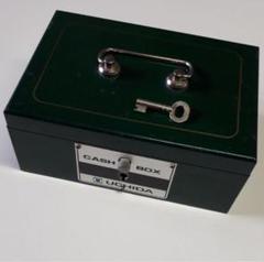 Mikuni Kinko 耐火金庫 鍵穴式 昭和レトロ ビィンテ－ジ品
