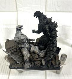 ゴジラ　ポリストーンコレクション　VS機龍　メカゴジラ　ジオラマフィギュア