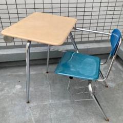 【送料込】超希少 MELSUR社製 ヴィンテージ スクールデスク&チェア USA