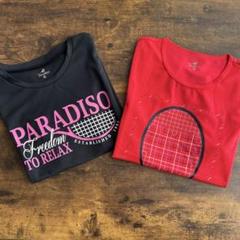 Paradiso テニスTシャツ 2枚セット Mサイズ