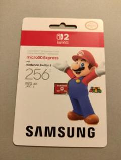 【新品】Nintendo Switch2 Samsung microSD 2