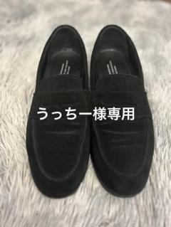 UNITED ARROWS GRL ローファー 26.5cm スエード ブラックのサムネイル