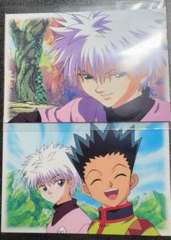 ハンター×ハンター 旧アニメ 紙類 グッズ 3枚セットΩ