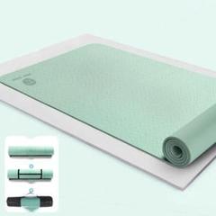ヨガマット ケース 付き 厚さ 6mm 厚手 幅広 折りたたみ軽量滑らない 大判