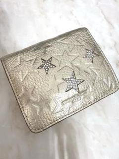 【美品】サロンドアルファード スター 星 二つ折り コンパクト財布