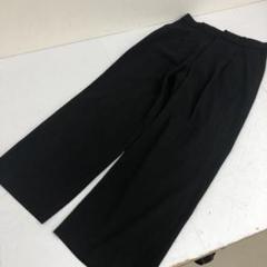 UNIQLO ユニクロ　ワイドパンツ　ブラック　黒　Lサイズ　ガウチョパンツ