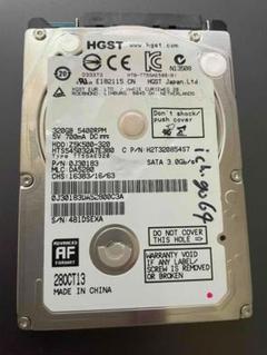 使用時間14202h HGST 2.5インチHDD 320GB 動作確認済のサムネイル