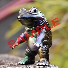 ケロンガ　ピコピコ重塗装　ベルツノガエル　タケピコ　one up ソフビ 緊急告知！ ショップ・One up.Online Storeにてタケピコの