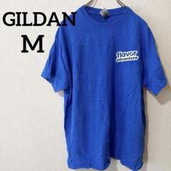 GILDAN 【M】flavor adventure 半袖 Tシャツ ブルー