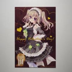 9-nine- ここいろ 九條都 バレンタインイベント限定 ポストカード 9-nine- ここいろ 九條都 バレンタインイベント限定 ポスト