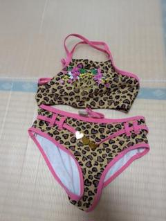 juicy couture ヒョウ柄 ビキニ 8歳　サイズ130-140くらい