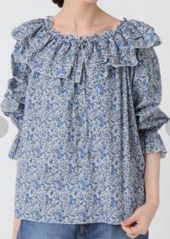 IENA LA BOUCLE LIBERTY プリントブラウス（シャツ／ブラウス