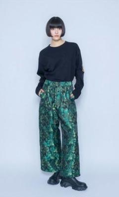 ＆ellecy アンドエルシー　フラワージャガードパンツ 2025年最新】&ellecy パンツの人気アイテム - メルカリ