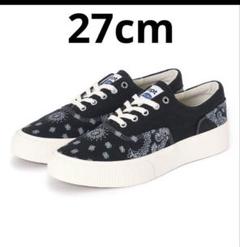 26cm CHALLENGER BANDANA SNEAKERS スニーカー CHALLENGER/BANDANA SNEAKERS（×ept）（NAVY）［バンダナ