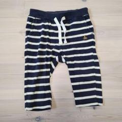 【baby Gap】ボーダーパンツ　ネイビー