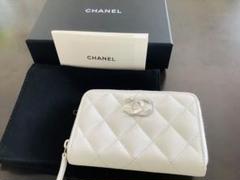 新作2024コレクションホワイト魚CHANELコインケースキャビアスキン新品 新作2024コレクションホワイト魚CHANELコインケースキャビア