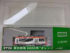 人気定番 走行・ライト・テールランプ良好☆MODEMO NT151 8800形 オレンジ 鉄道模型