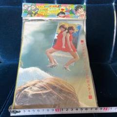 昭和レトロ 冒険王4月特大号ふろく 未開封品 ピンクレディー 王貞治 当時物