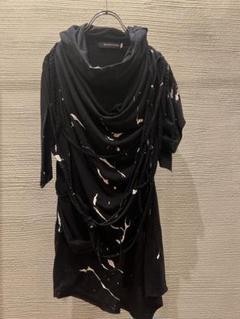 00s archive japanese label t-shirt drape