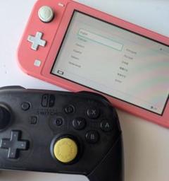 商談中！【ジャンク品】SwitchLight本体+任天堂プロコンセット