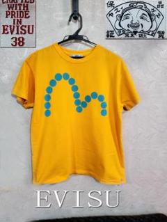 EVISU（エビス)丸首Tシャツno18　　サイズ38