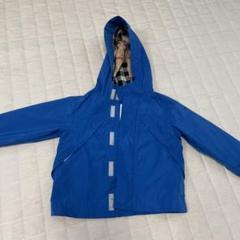 BURBERRY 青 2Y 92cm パーカー ジャンバー ウィンドブレーカー