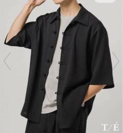 EDIFICE 新作 T/E(ティーイー) FRENCH CHINA シャツ S