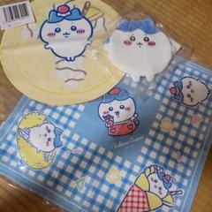 ☆【未開封】ちいかわクレープくじ ハチワレ C D E賞 + まんまるポーチ 未開封】ちいかわクレープくじ ハチワレ C D E賞 + まんまるポーチ